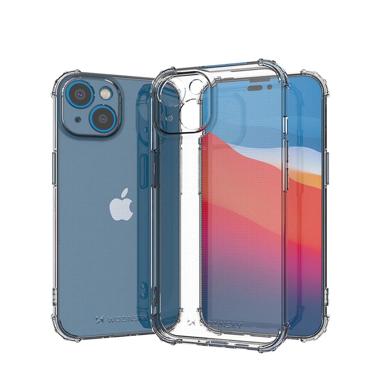 Wozinsky Anti Shock-etui til iPhone 14 Plus gennemsigtigt gennemsigtigt etui