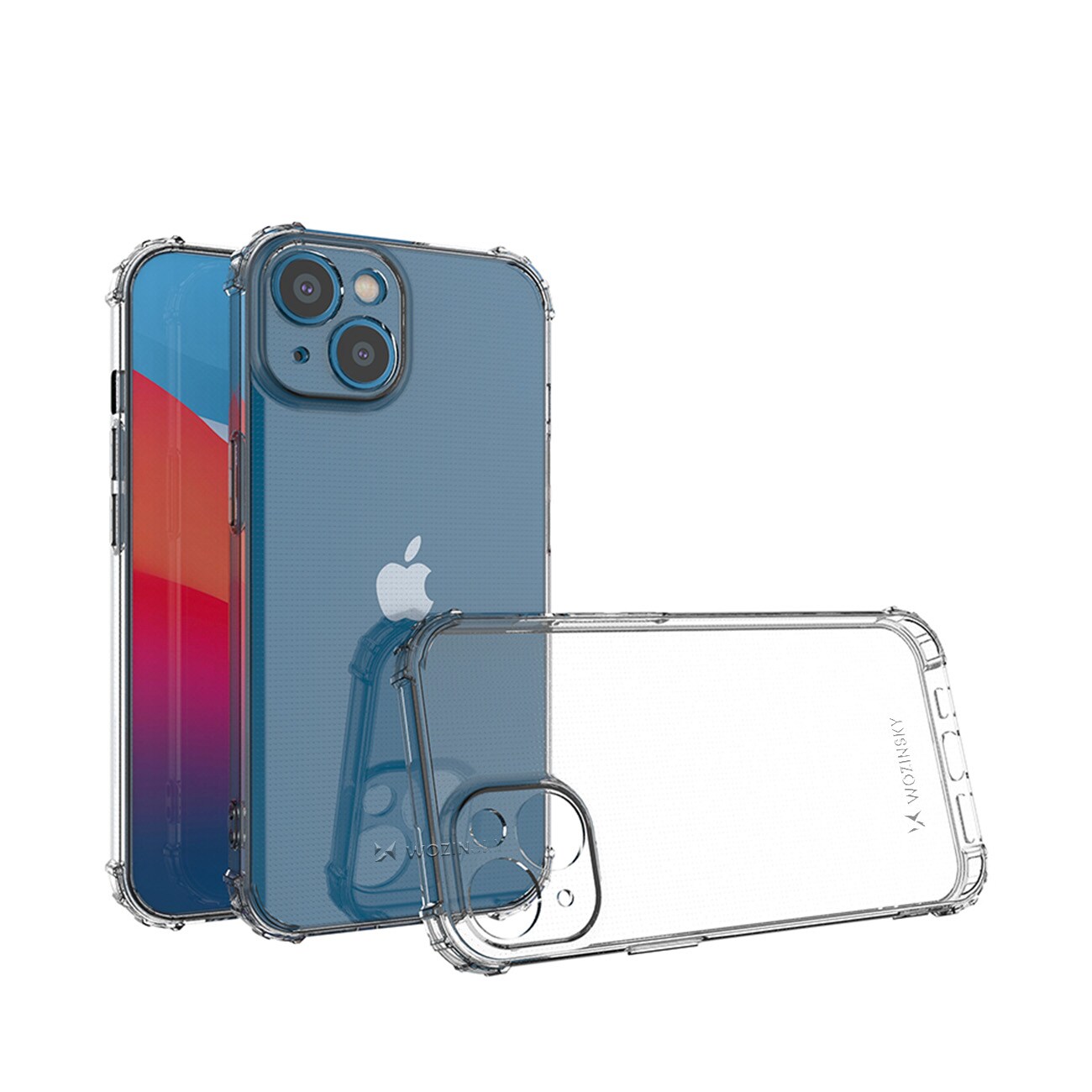 Wozinsky Anti Shock-etui til iPhone 14 Plus gennemsigtigt gennemsigtigt etui