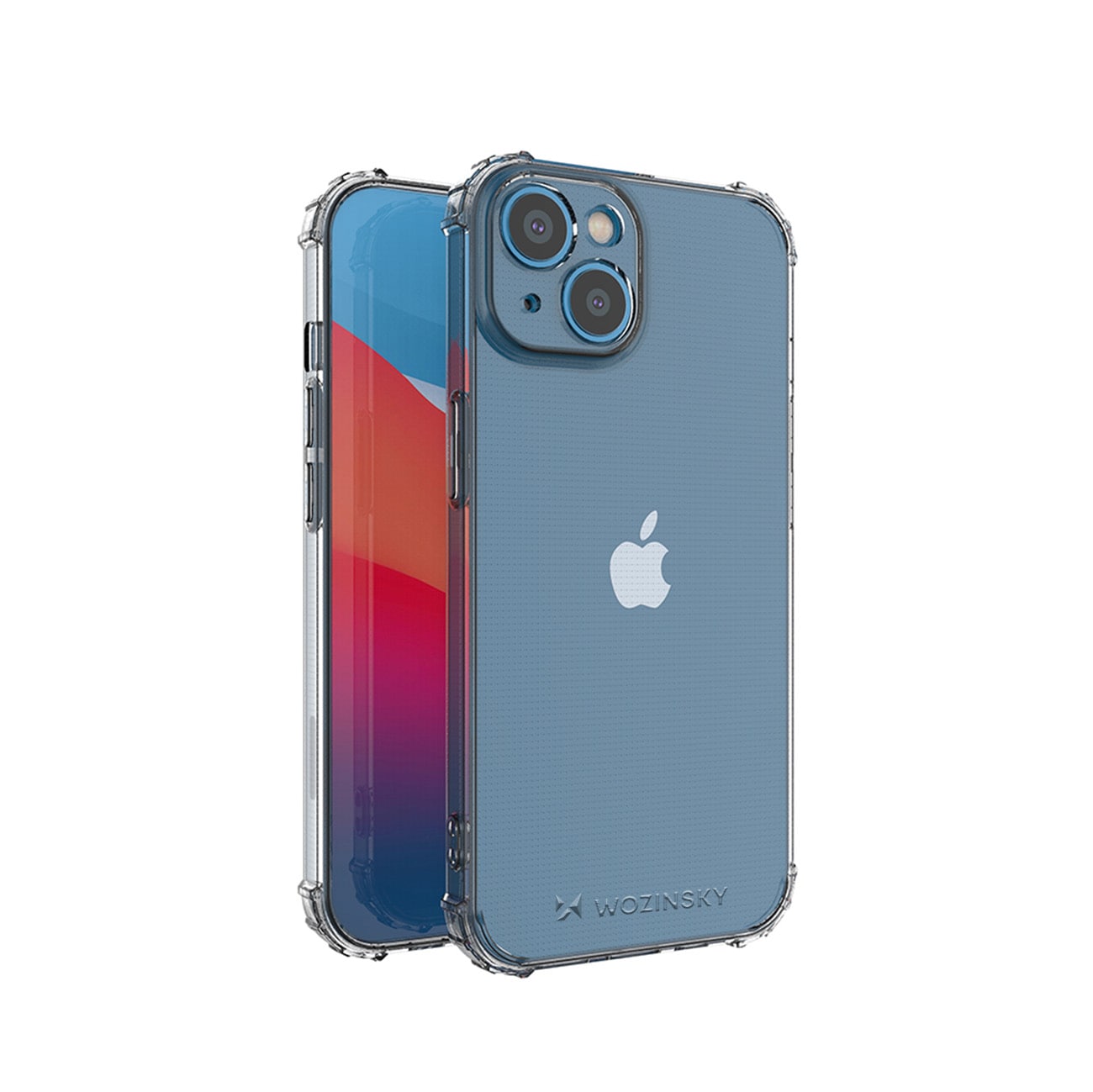 Wozinsky Anti Shock-etui til iPhone 14 Plus gennemsigtigt gennemsigtigt etui