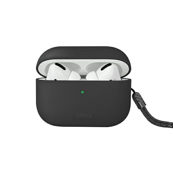 Uniq-etui til Lino AirPods Pro 2 gen Silikone grå/askegrå