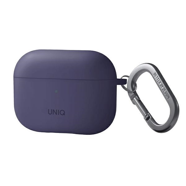 Uniq Nexo etui til AirPods Pro 2 + ørekroge - lilla