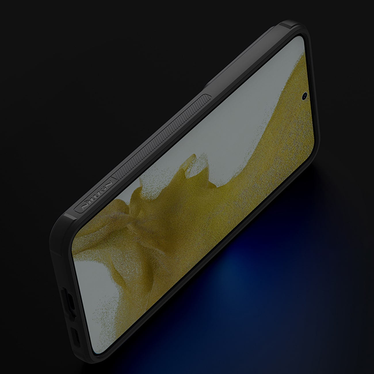Nillkin Textured S Case til Samsung Galaxy S23+ pansret cover med kameradæksel sort