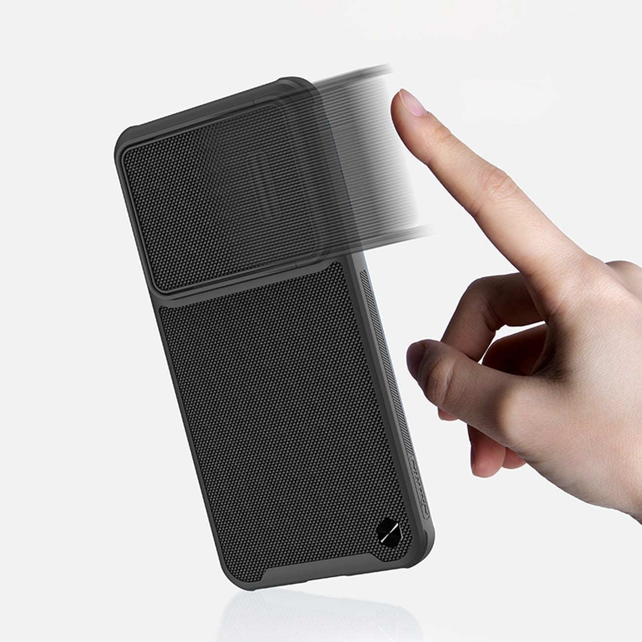 Nillkin Textured S Case til Samsung Galaxy S23+ pansret cover med kameradæksel sort