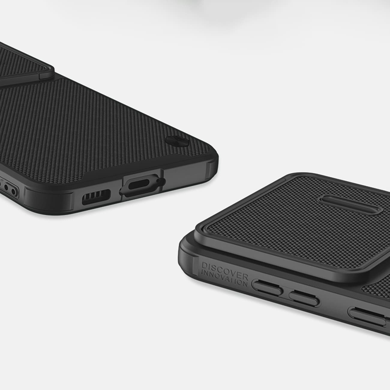 Nillkin Textured S Case til Samsung Galaxy S23+ pansret cover med kameradæksel sort