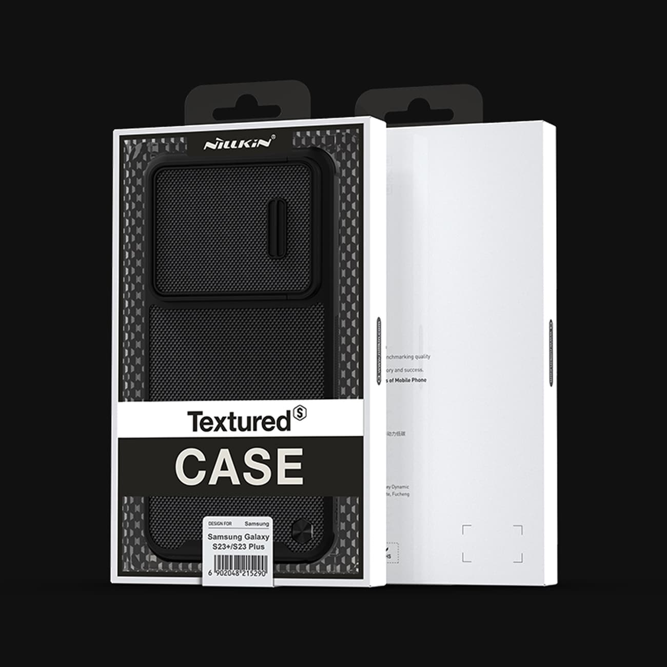 Nillkin Textured S Case til Samsung Galaxy S23+ pansret cover med kameradæksel sort