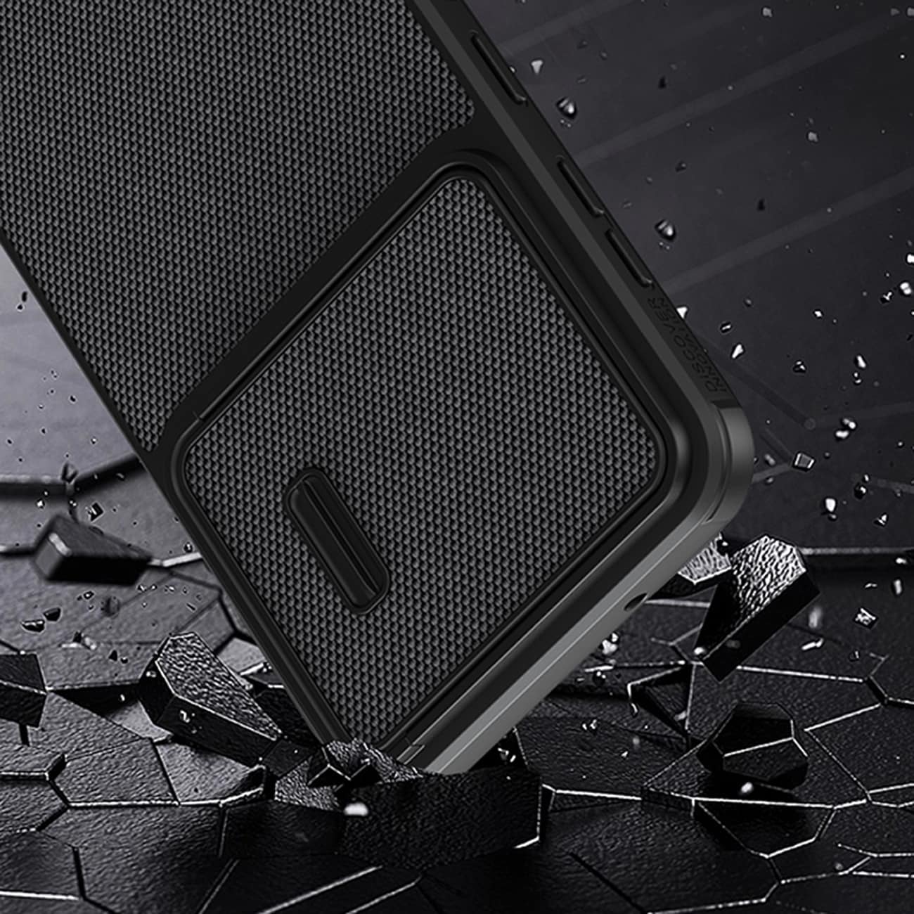 Nillkin Textured S Case til Samsung Galaxy S23+ pansret cover med kameradæksel sort