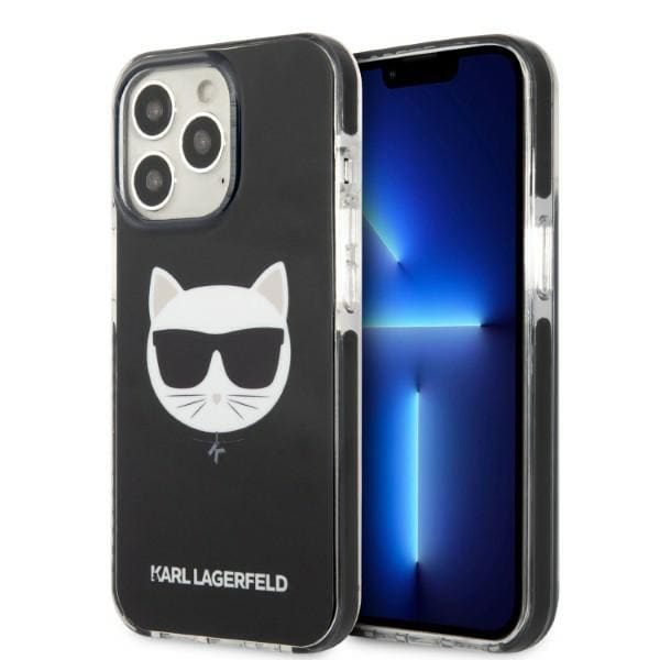 Karl Lagerfeld KLHCP13LTPECK iPhone 13 Pro / 13 6,1" hardcase sort/sort Choupette Head