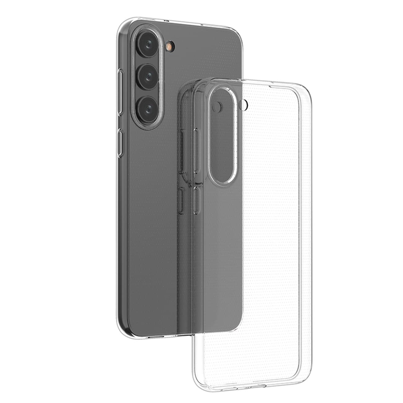 Ultraklart 0,5 mm etui til Samsung Galaxy S23+ tyndt cover gennemsigtigt