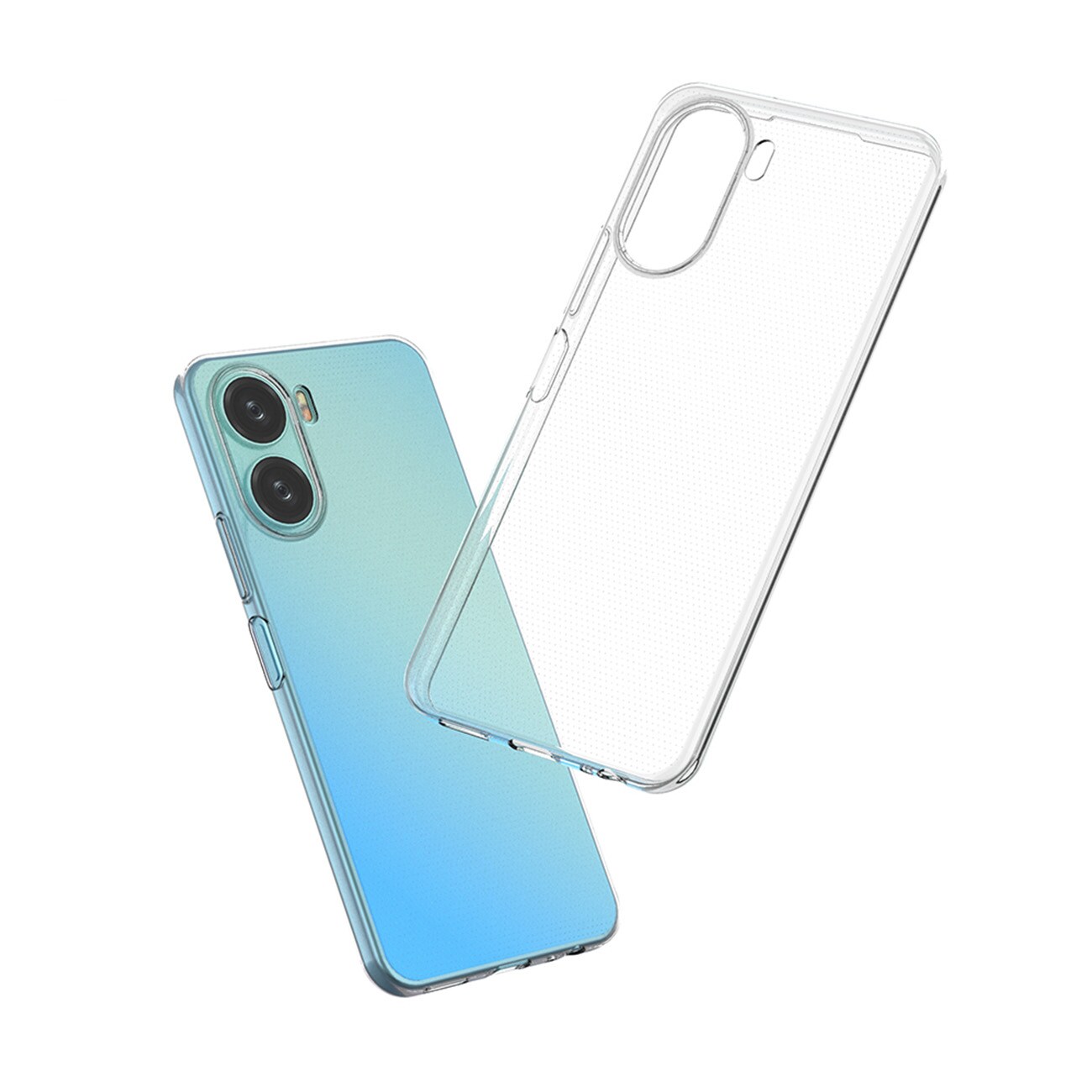 Ultraklart 0,5 mm etui til Vivo Y16 / Vivo Y02s tyndt cover gennemsigtigt