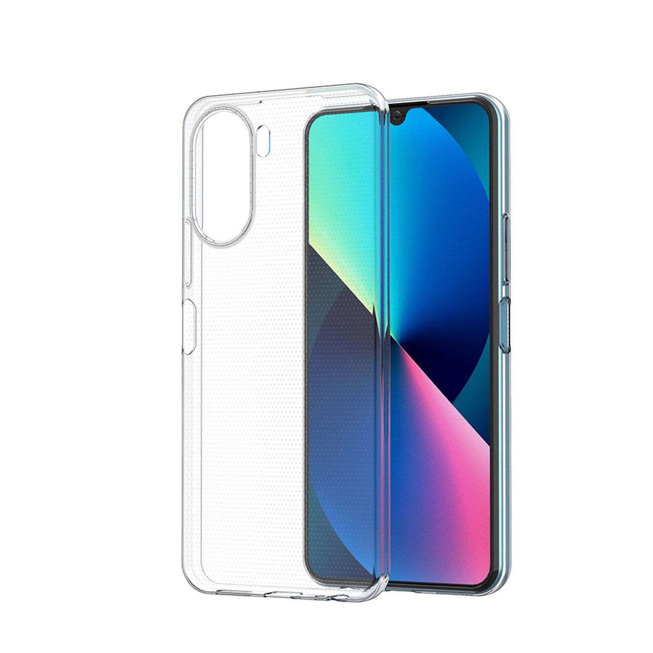 Ultraklart 0,5 mm etui til Vivo Y16 / Vivo Y02s tyndt cover gennemsigtigt