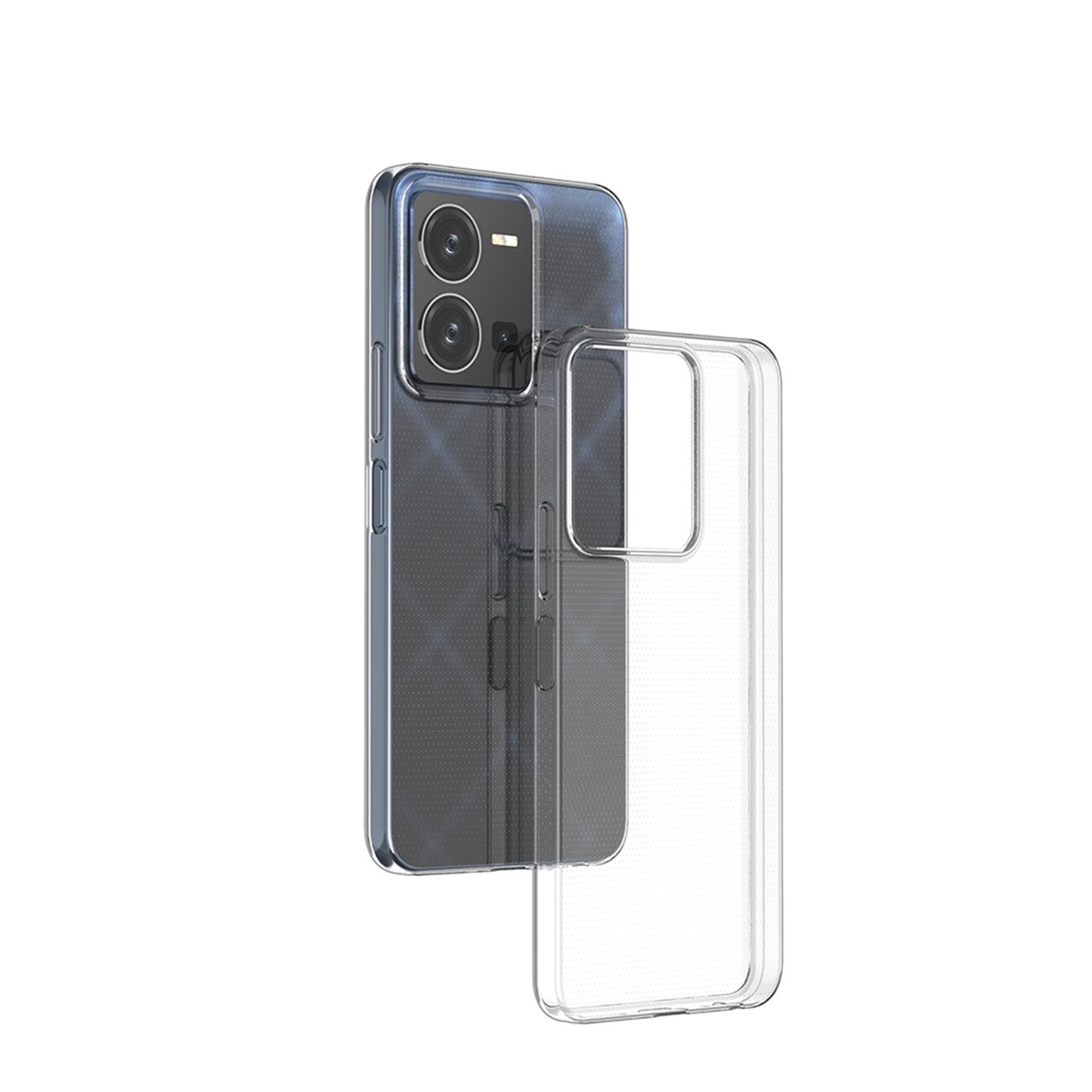 Ultraklart 0,5 mm etui til Vivo Y35 / Vivo Y22 / Vivo Y22s Tyndt cover Transparent