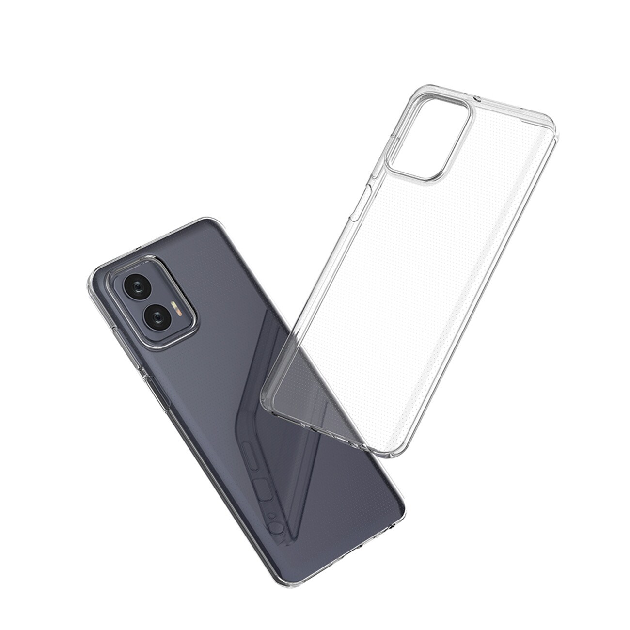 Ultraklart 0,5 mm etui til Motorola Moto G73 5G tyndt cover gennemsigtigt