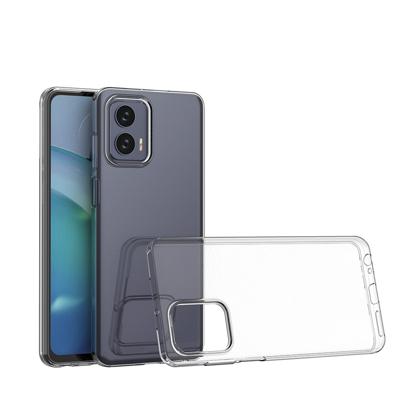 Ultraklart 0,5 mm etui til Motorola Moto G73 5G tyndt cover gennemsigtigt