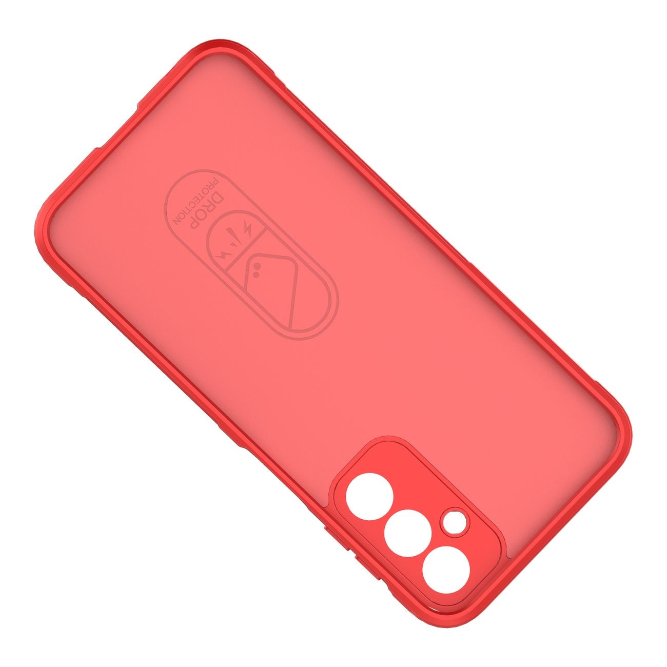 Magic Shield-etui til Samsung Galaxy A24 4G fleksibelt panseret cover lyseblå