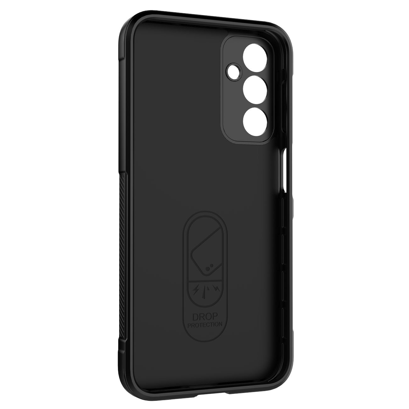 Magic Shield-etui til Samsung Galaxy A24 4G fleksibelt panseret cover lyseblå