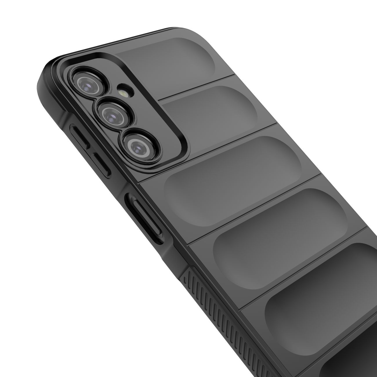 Magic Shield-etui til Samsung Galaxy A24 4G fleksibelt panseret cover rød
