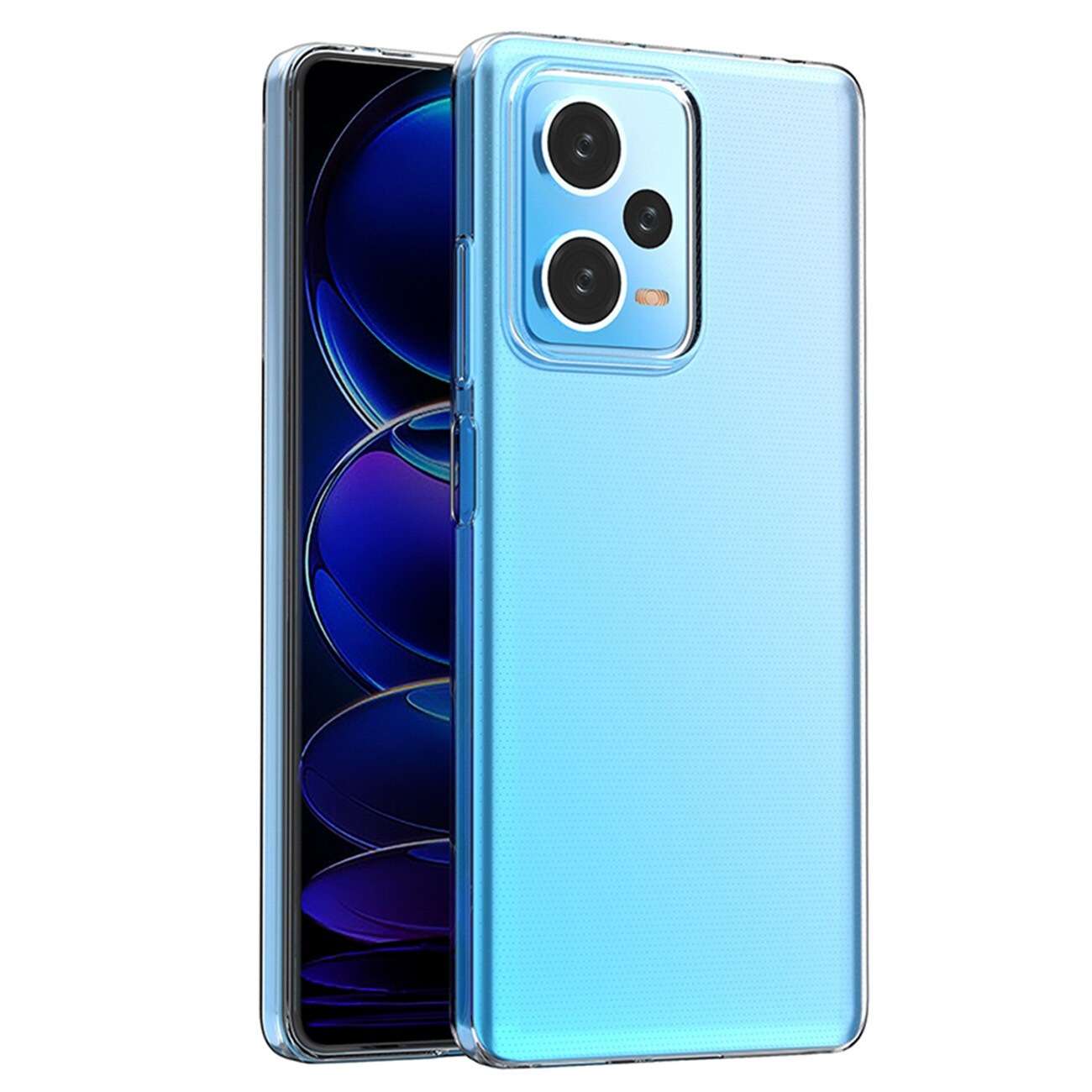 Ultraklart 0,5 mm etui til Xiaomi Redmi Note 12 Pro+ tyndt cover gennemsigtigt