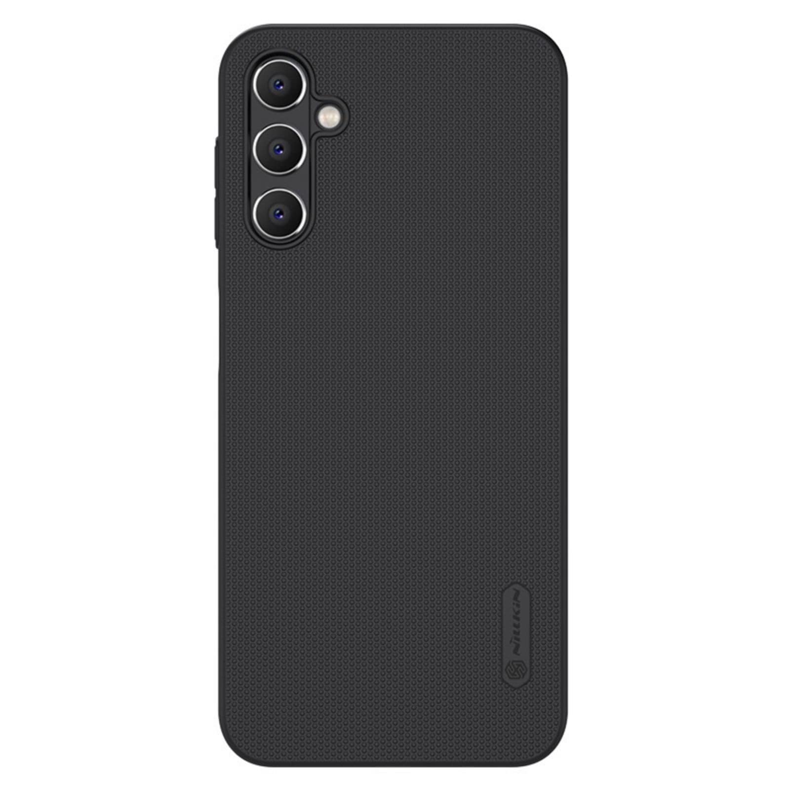 Nillkin Super Frosted Shield-etui til Samsung Galaxy A14 5G / Galaxy A14 Telefoncover Sort