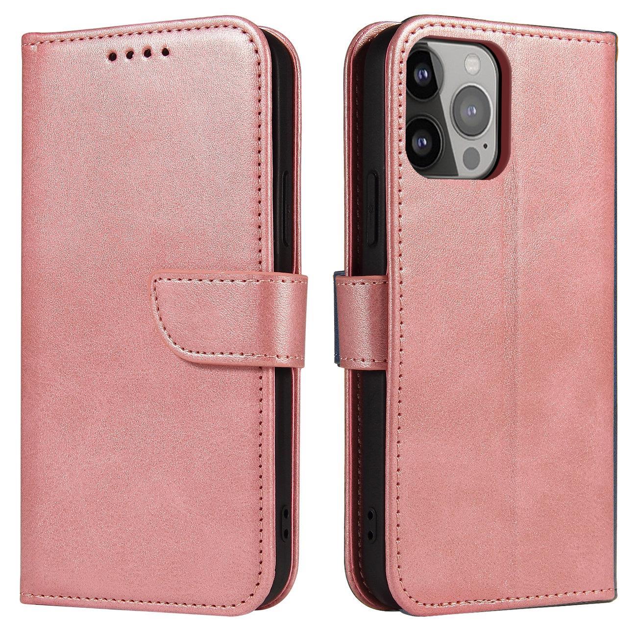 Magnet Cover til Xiaomi Redmi Note 12 5G / Poco X5 5G Cover Flip Wallet Stand Pink