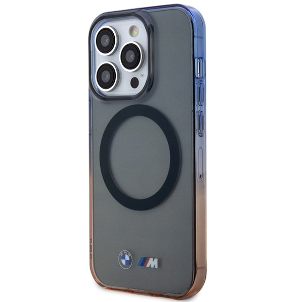 Etui BMW BMHMP14XHTGE iPhone 14 Pro Max 6,7" grå/grå hardcase Gradient Bumper MagSafe