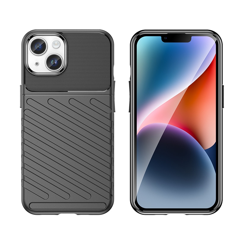 Armored iPhone 15 Plus Thunder Case - blå