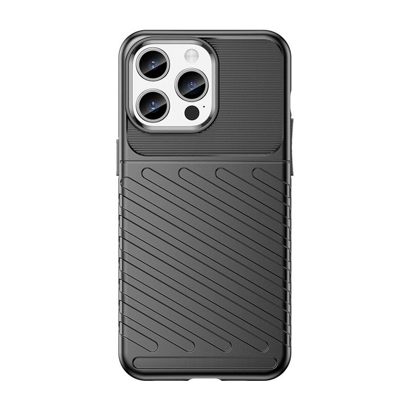 Armored iPhone 15 Pro Max Thunder-kuffert - sort