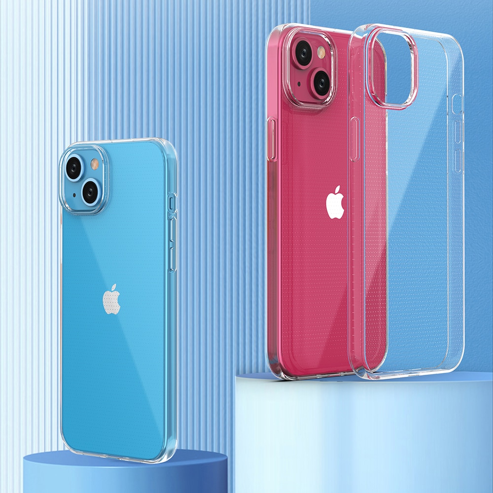 iPhone 15 Plus-etui fra Ultra Clear-serien i gennemsigtig farve