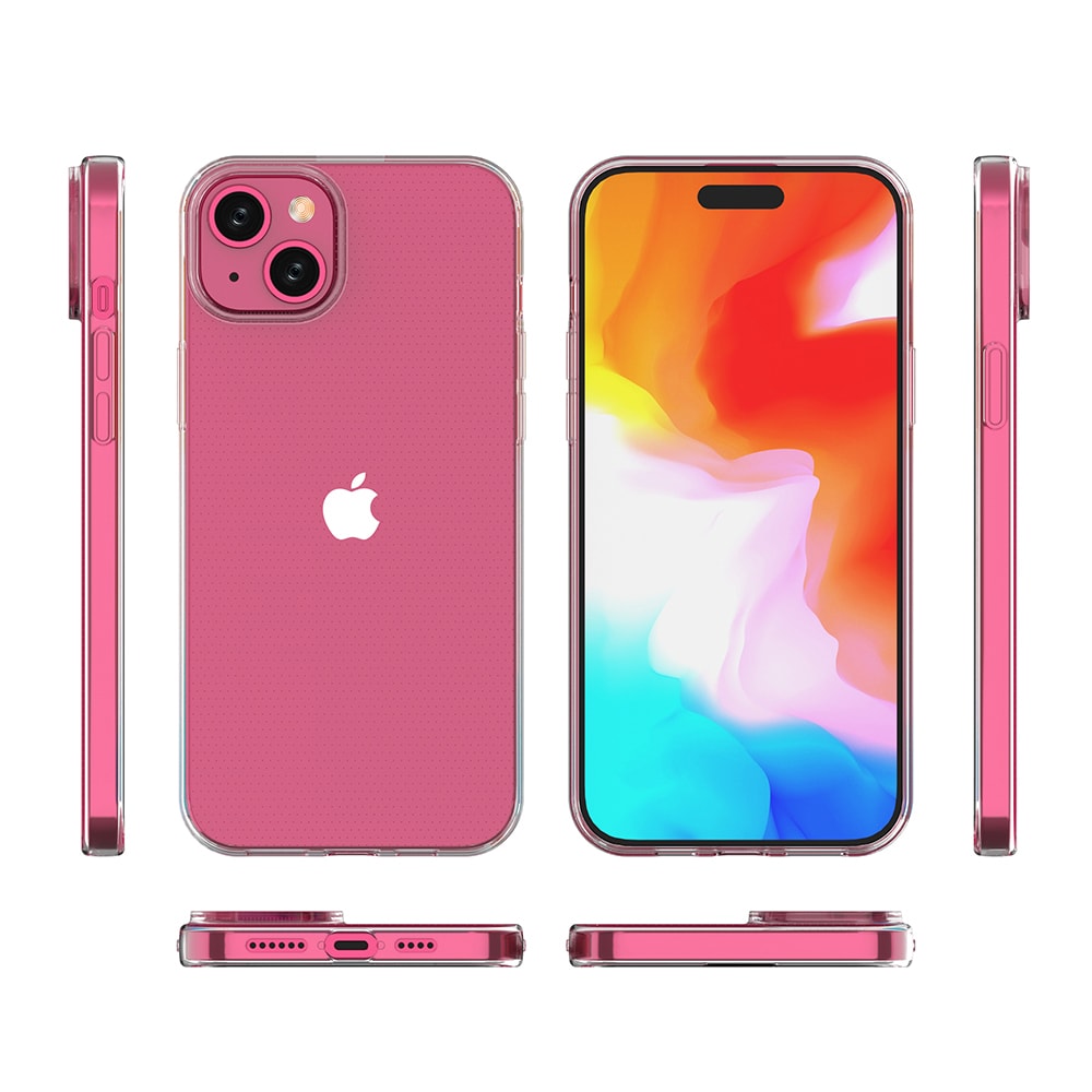 iPhone 15 Plus-etui fra Ultra Clear-serien i gennemsigtig farve