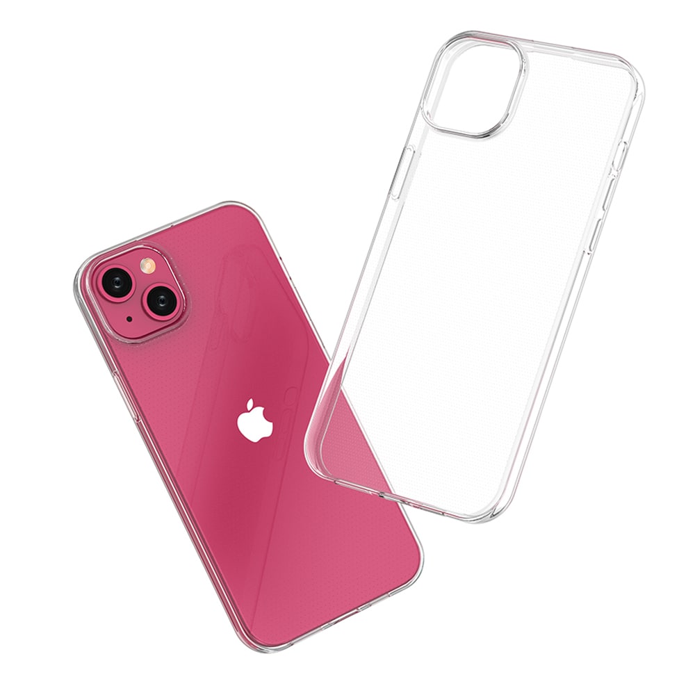 iPhone 15 Plus-etui fra Ultra Clear-serien i gennemsigtig farve