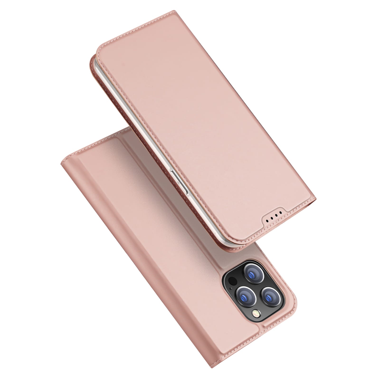 Dux Ducis Skin Pro Wallet Case til iPhone 15 Pro - Pink