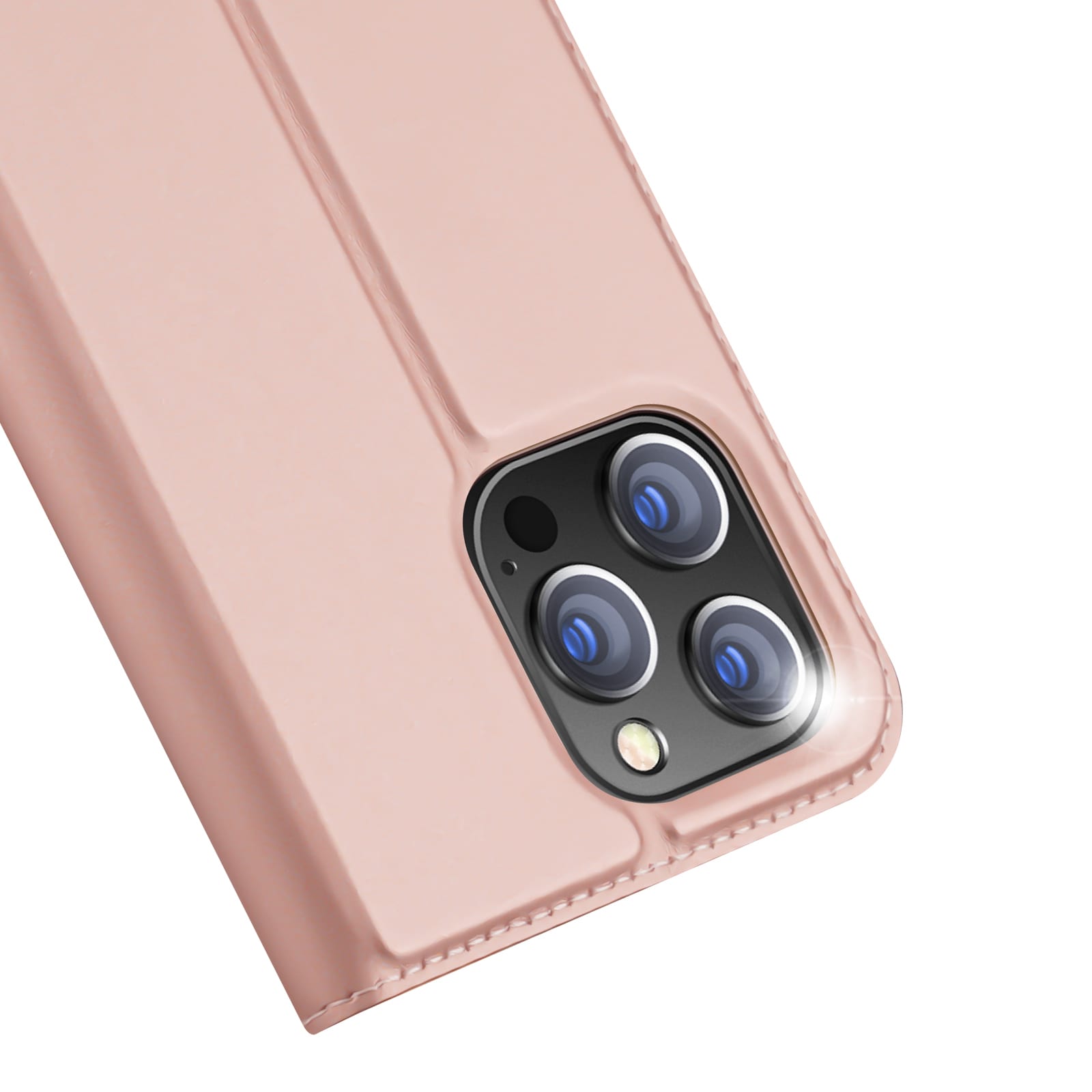 Dux Ducis Skin Pro Wallet Case til iPhone 15 Pro - Pink