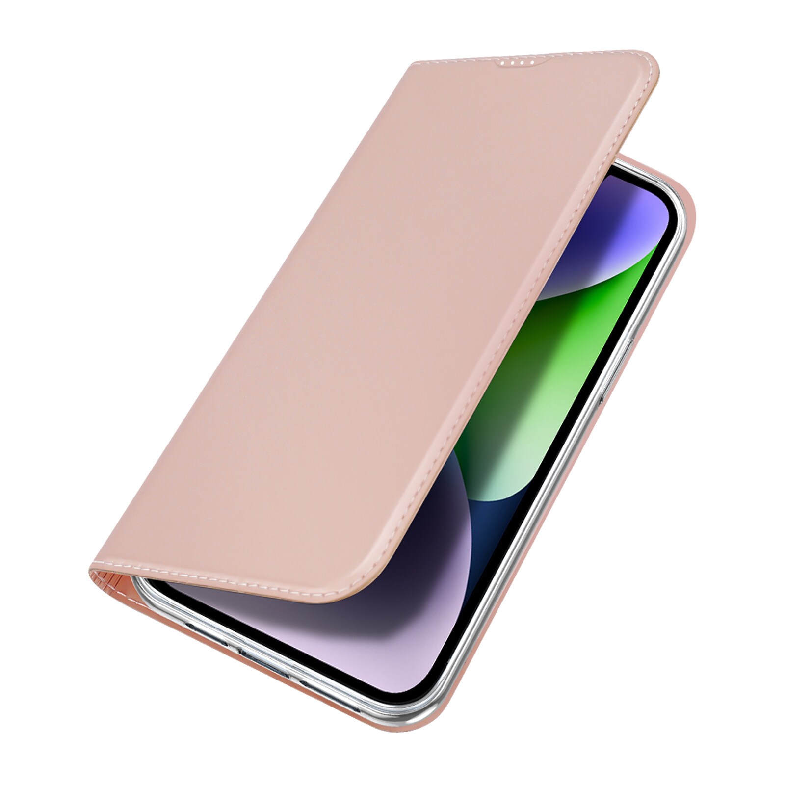 Dux Ducis Skin Pro Wallet-etui til iPhone 15 Plus - Pink