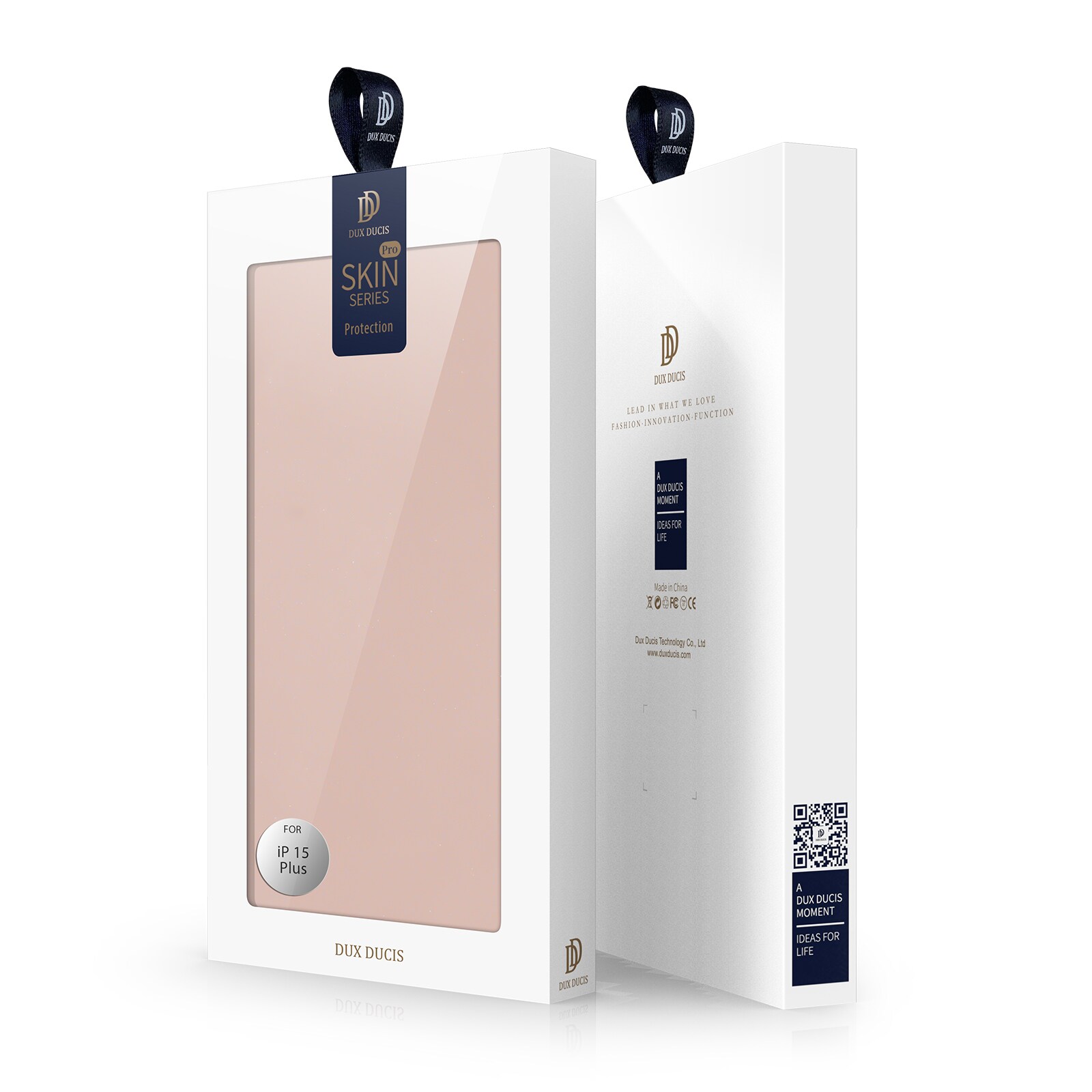Dux Ducis Skin Pro Wallet-etui til iPhone 15 Plus - Pink