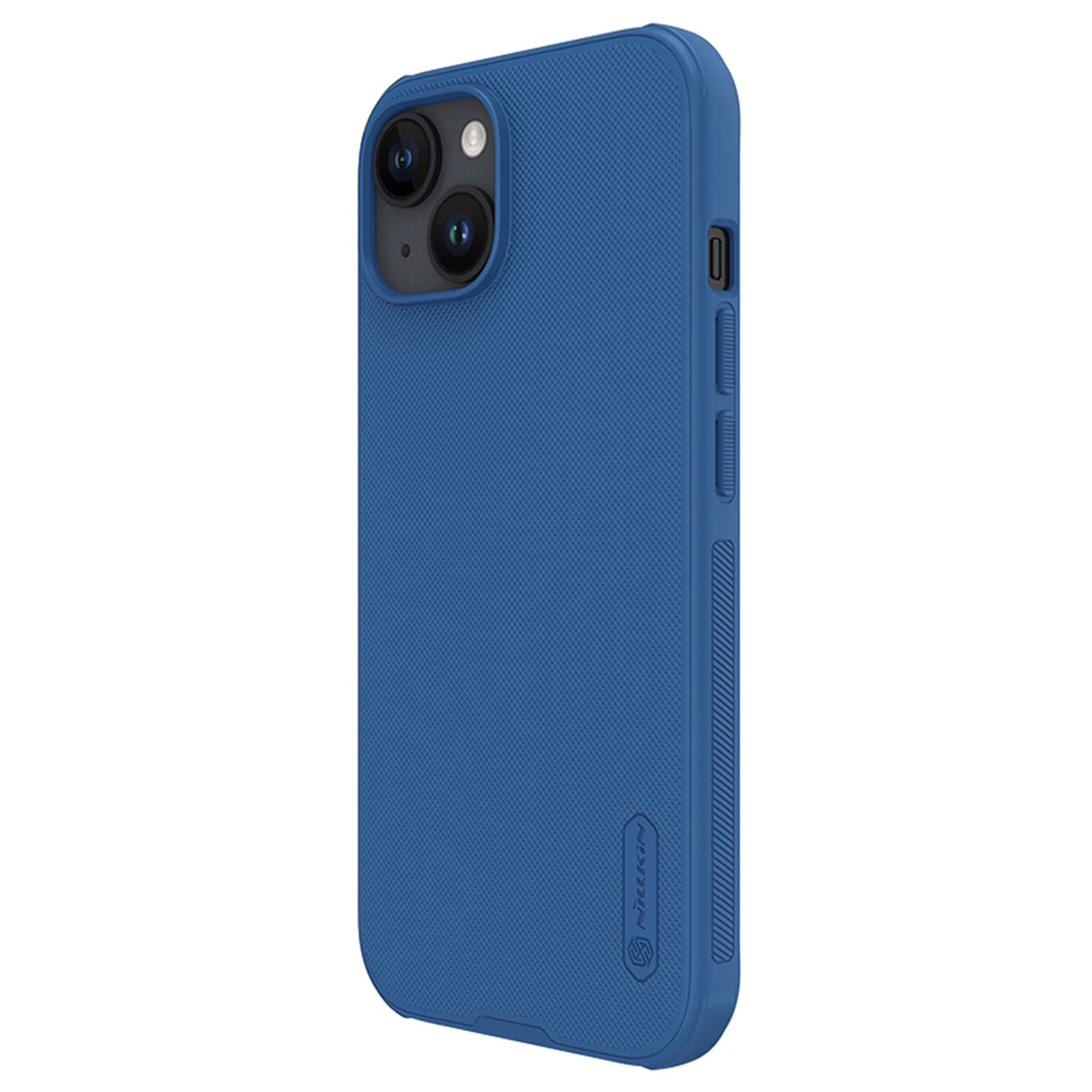 Nillkin Super Frosted Shield Pro forstærket etui til iPhone 15 Plus - blå