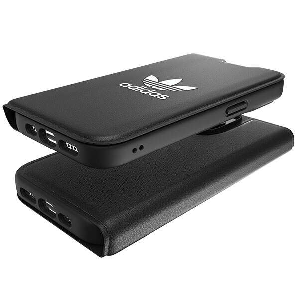 Adidas OR Booklet Case BASIC iPhone 14 Pro 6.1" sort/sort hvid 50182