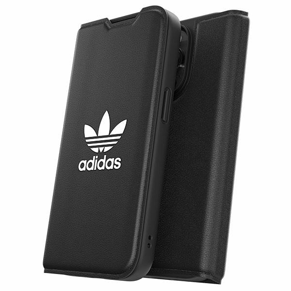 Adidas OR Booklet Case BASIC iPhone 14 Pro 6.1" sort/sort hvid 50182