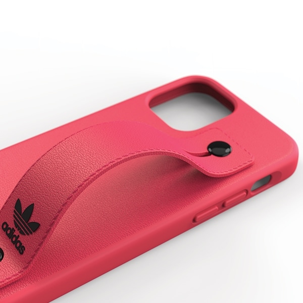 Adidas OR håndremsetui til iPhone 12 / iPhone 12 Pro - pink
