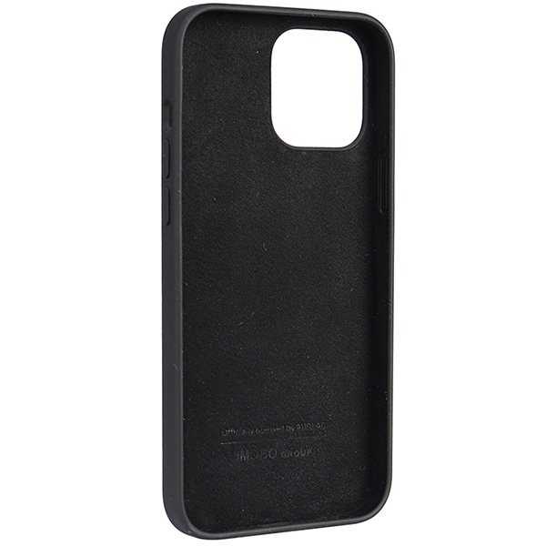 Audi silikoneetui iPhone 13 Pro Max 6,7" sort/sort hardcase AU-LSRIP13PM-Q3/D1-BK