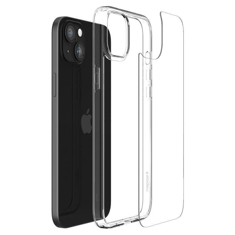 Spigen Airskin Hybrid-etui til iPhone 15 Plus - Klar