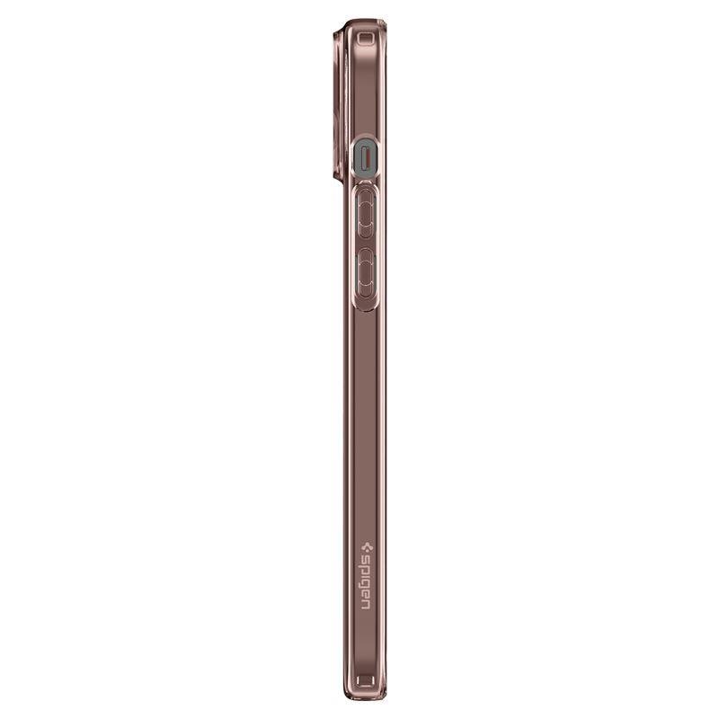 Spigen Crystal Flex iPhone 15 Plus-etui - lyserød/gennemsigtig