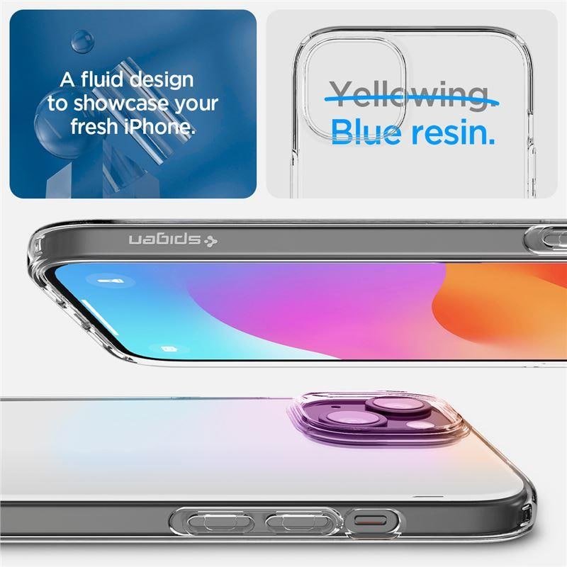 Spigen Crystal Flex-etui til iPhone 15 Plus - Klar