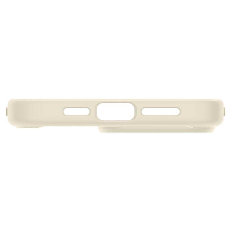 Spigen Crystal Hybrid-etui til iPhone 15 Pro Max - klar beige
