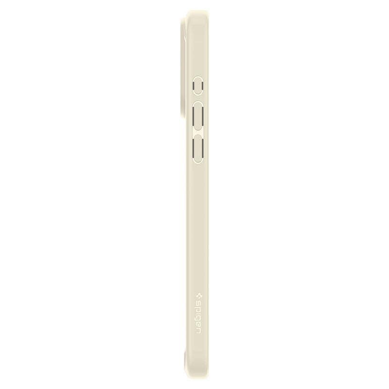 Spigen Crystal Hybrid-etui til iPhone 15 Pro Max - klar beige