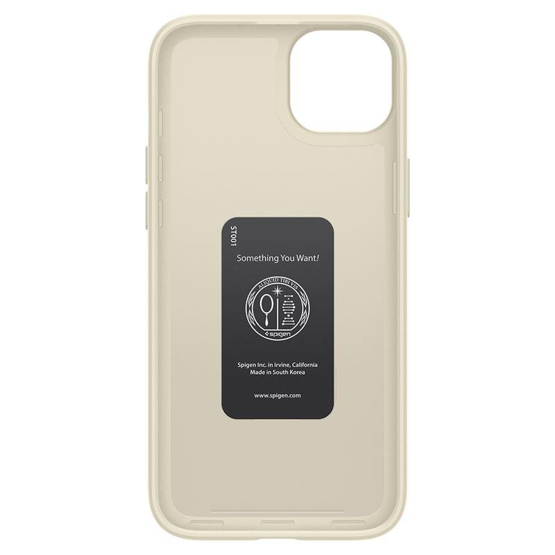 Spigen Thin Fit iPhone 15 Plus-etui - Beige