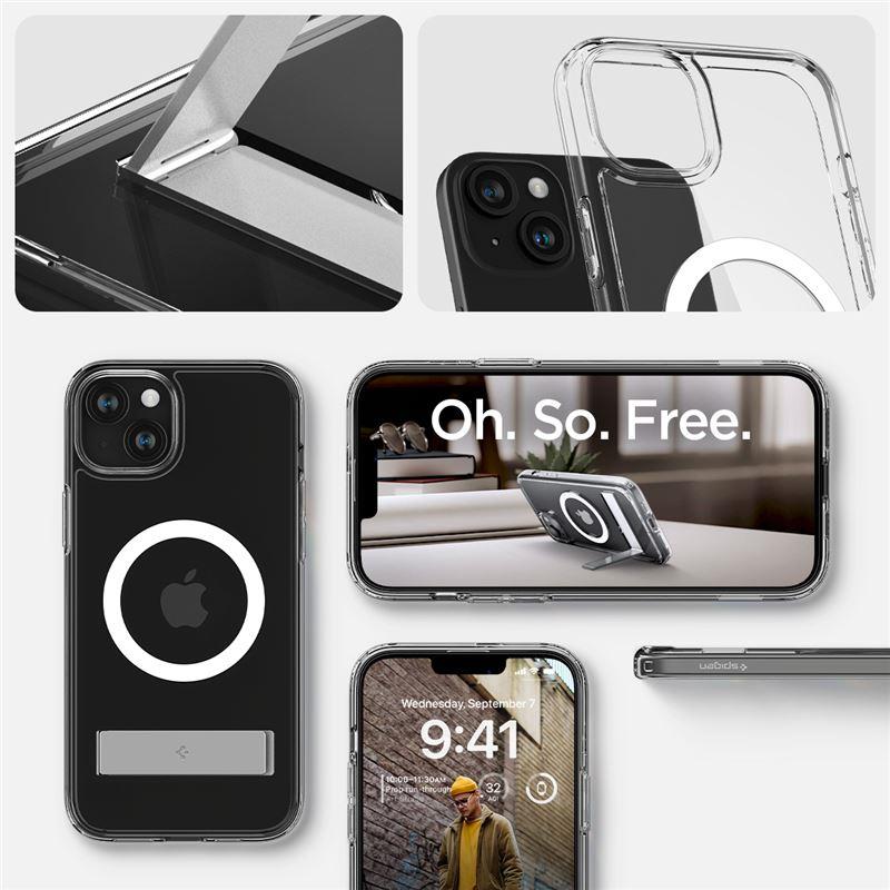 Spigen Ultra Hybrid S MagSafe, krystalklar - iPhone 15 Plus