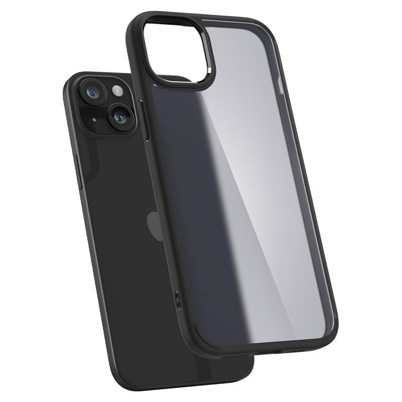Spigen Ultra Hybrid iPhone 15 Plus-etui - Sort