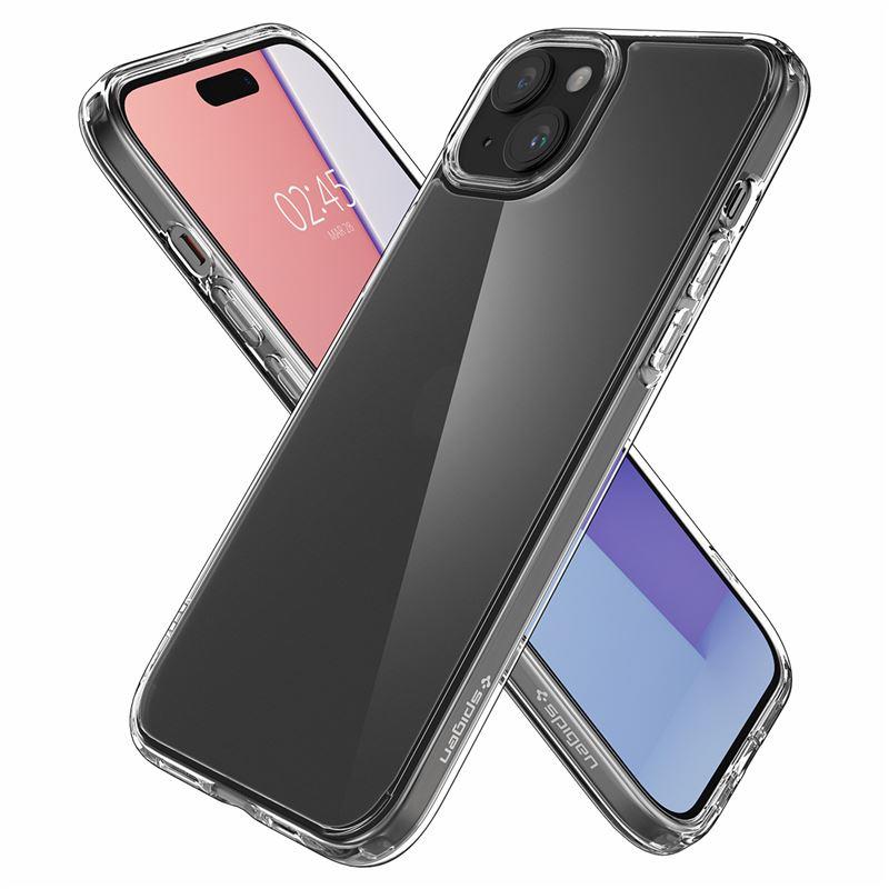 Spigen Ultra Hybrid-etui til iPhone 15 Plus - Klar mat