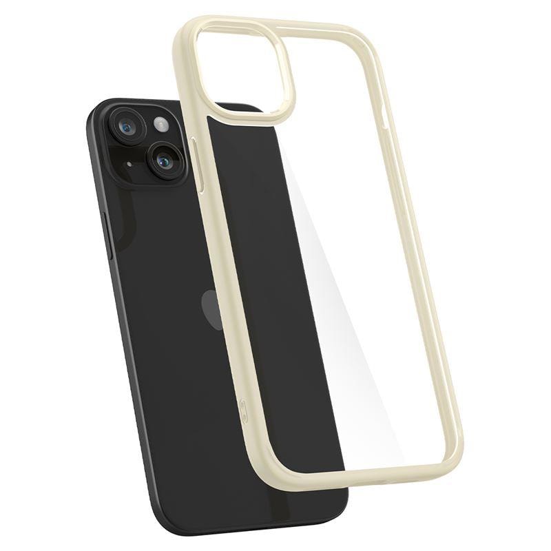 Spigen Ultra Hybrid iPhone 15 Plus-etui - Beige