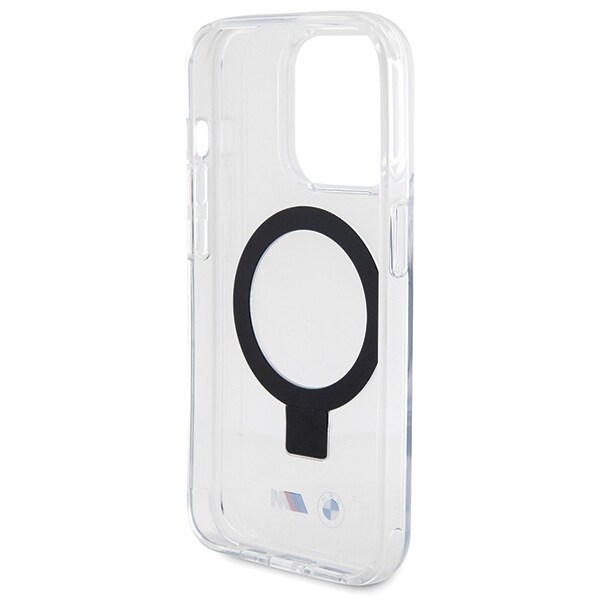 BMW Ring Stand M Collection MagSafe-etui til iPhone 15 Pro - Klar