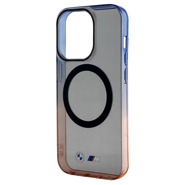 BMW Gradient Bumper MagSafe-etui til iPhone 15 Pro Max - grå